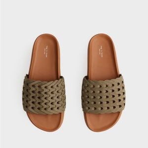 Bailey Slide - Leather Flat Sandal